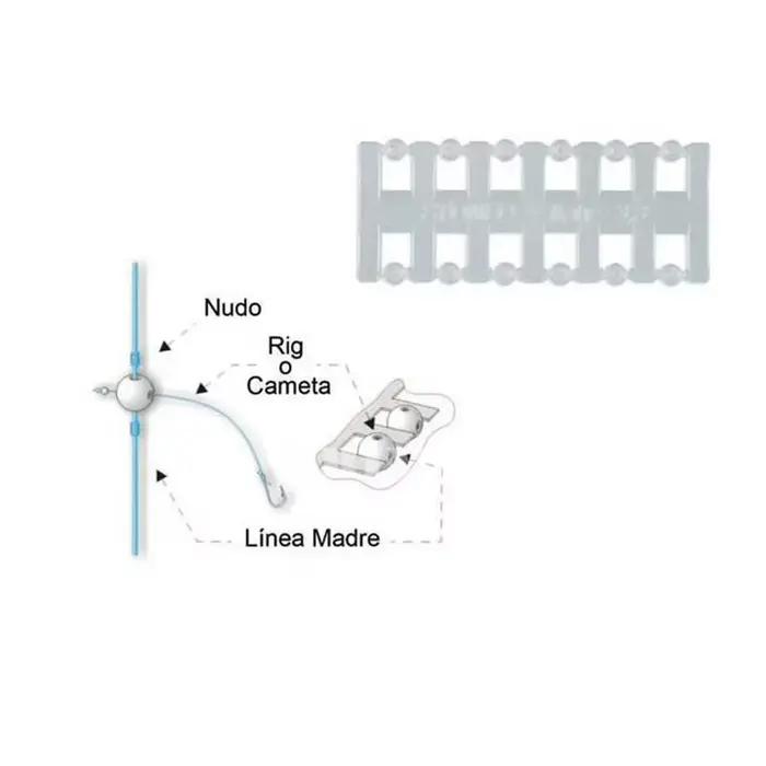100 perles de pêche transparentes 47mm/50mm - Billes flottantes perles lumineuses accessoires