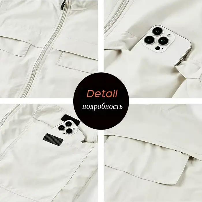 Gilet pêche sans manches homme respirant polyamide avec 12 poches pour pêche sportive et activités extérieures