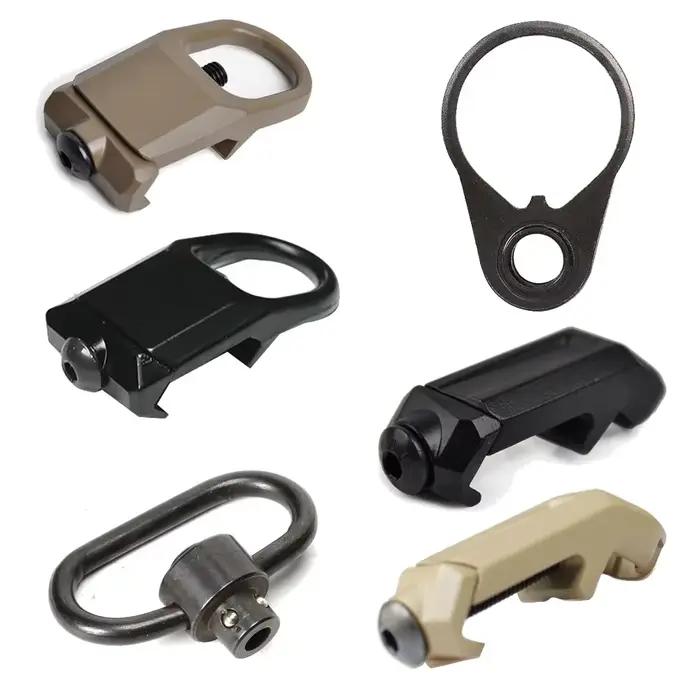 Adaptateur QD rotatif pour lunette .223 AR15 - Montage rapide sur rail 20mm accessoire chasse