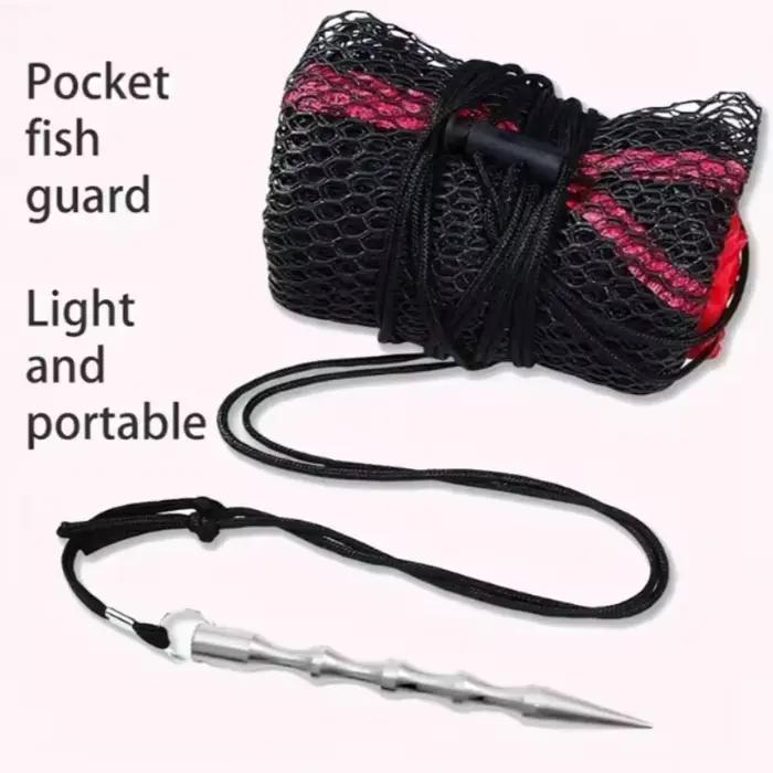 Filet à poissons vivants pliable avec fermeture - Piège pour écrevisses, crevettes, anguilles et smolts