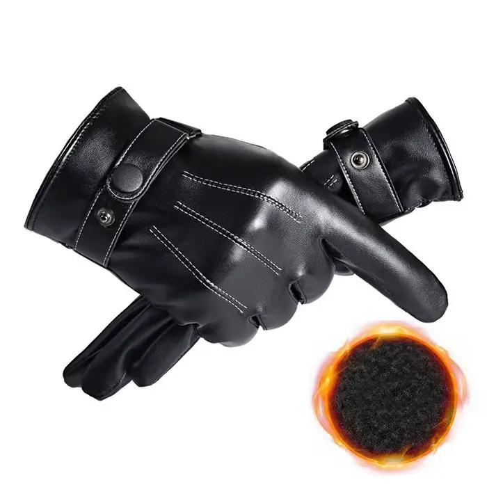 Gants mixte hiver chauds imperméables écran tactile pêche course vélo ski sports extérieur