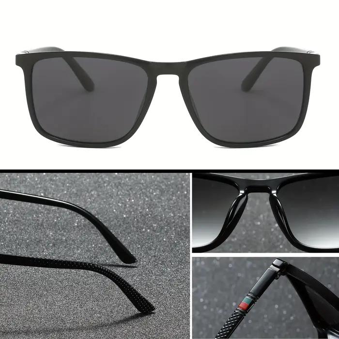 Pack 2/3 lunettes carrées polarisées pour pêche été - Anti-éblouissement vacances voyage - UV400