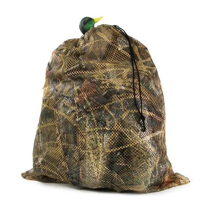 Sac de transport maille 2 pièces GUGULUZA pour leurres canards d'eau - Poche chasse gibier d'eau