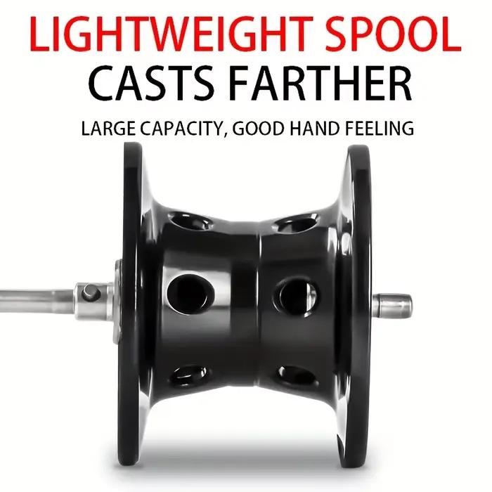 Moulinet de pêche casting BILLINGS AW200 - Ratio 6.3:1 frein 18LB pour eau douce et eau salée