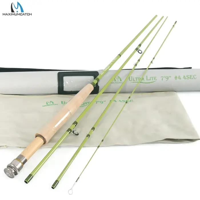 Canne Maximumcatch Ultra Lite 1-4WT 6-7.9ft action medium fast - Parfaite pour les petits ruisseaux et streamers