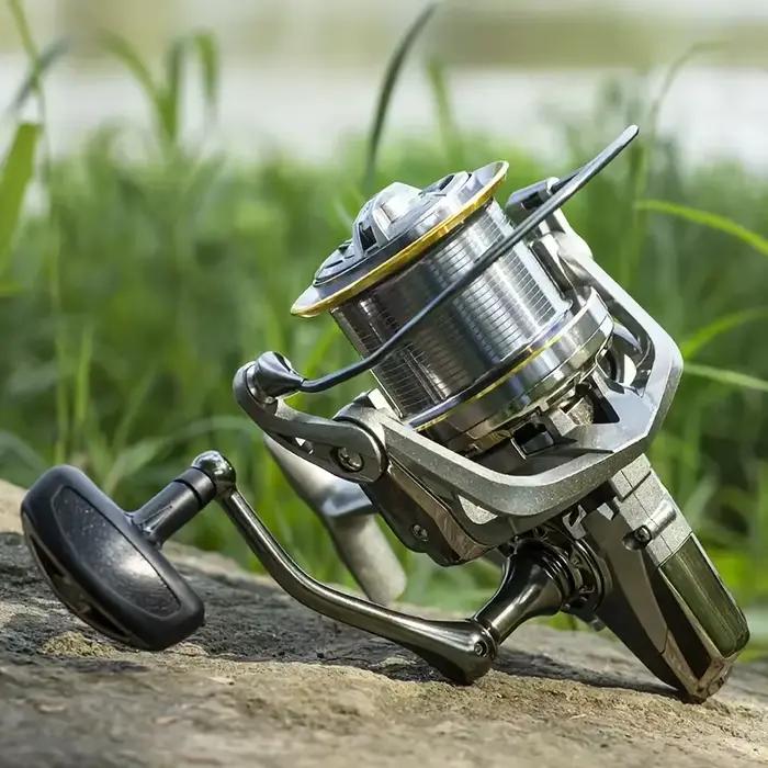 Moulinet Spinning Puissant BILLINGS NGK Acier Inox - Série 8000-14000 Drag 20KG Eau Douce Mer