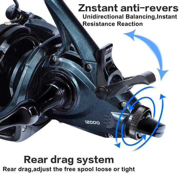 Moulinet de pêche spinning Sougayilang 13+1 roulements anti-corrosion pour eau douce et mer avec drague 25kg