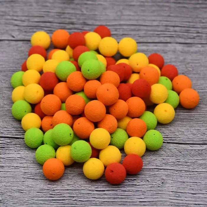 Bouteille appâts carpe MNFT 4 saveurs - boules flottantes et perles pour feeder et hair rig