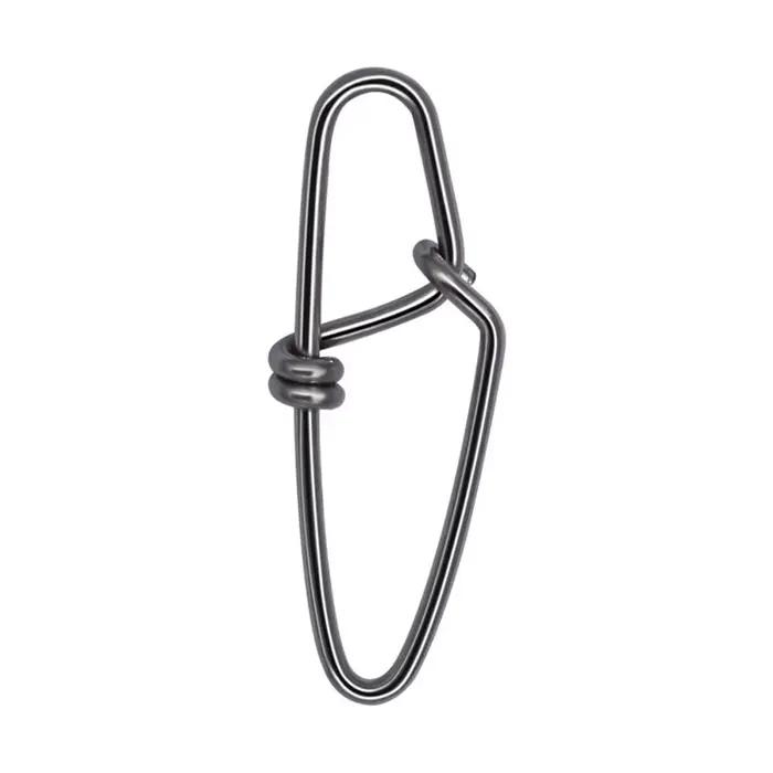 50 clips de pêche rapides pour leurres - Connecteurs en acier inoxydable pour crankbaits et leurres