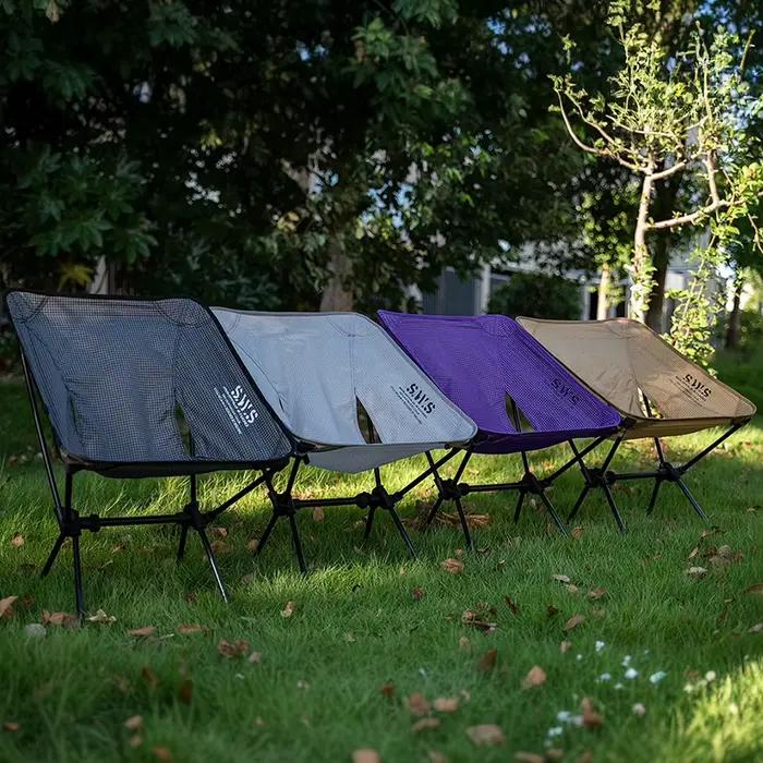Chaise lune démontable pliante - Siège confortable pour pêche, plage et activités extérieures