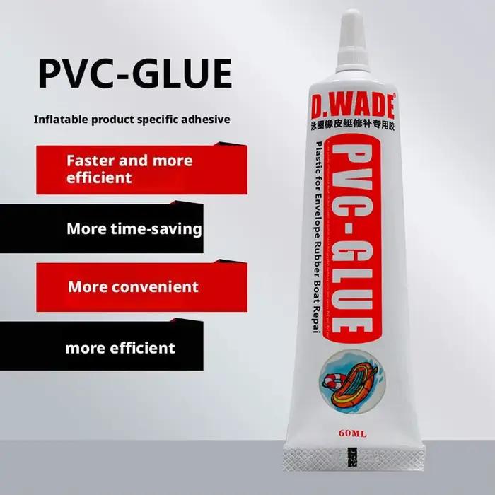 Colle PVC 60ml réparation bateau gonflable - SUP paddle board kayak tube réparation durable étanche
