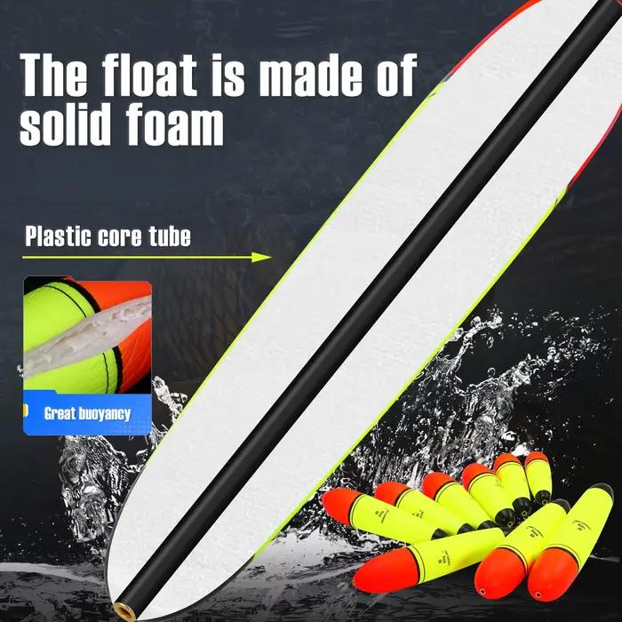 5 flotteurs pêche en mer EVA 10-100g - Light stick foam pour rockfishing et pêche du bord en mer