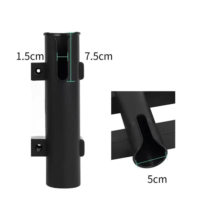 Support de canne à pêche bateau ABS étanche - Porte-canne yacht robuste pour pêche en mer sportive