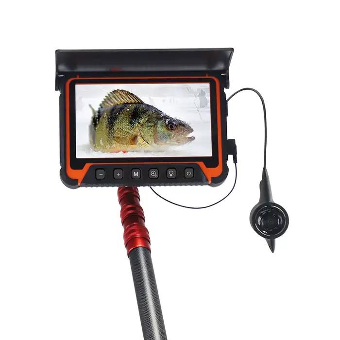 Caméra Sous-Marine Pêche 7" IPS avec 8 LED Infrarouges - Sondeur Visuel 15m/30m Câble Étanche