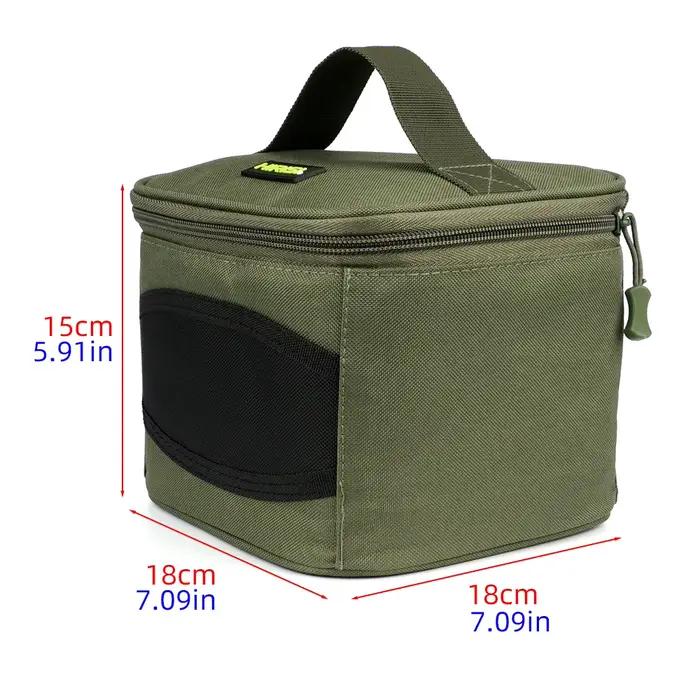 Sac de pêche portable pliable en oxford waterproof - Étui cubique pour matériel de pêche