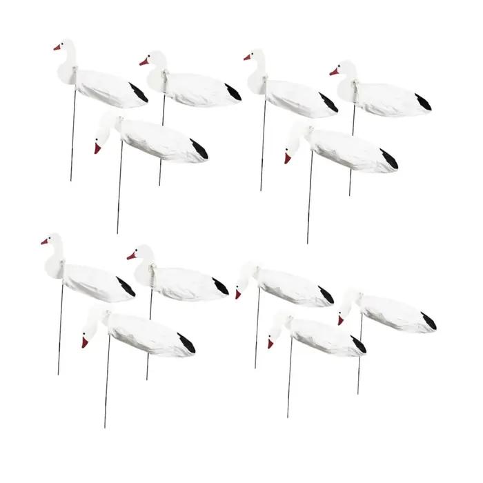 Ensemble leurres silhouette oie légers résistants aux intempéries avec mouvement - Chasse gibier d'eau