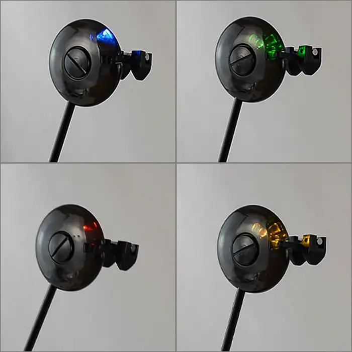 Set swinger carpiste JSFUN avec indicateur LED 4 couleurs et étui - accessoire pour détecteur de touches