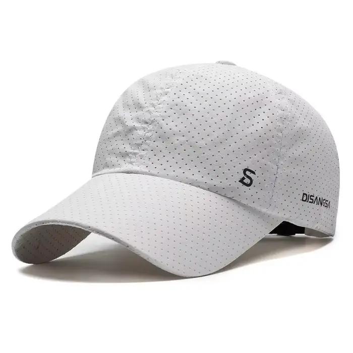 Casquette running pêche séchage rapide visière canard pour pêcheurs sportifs été