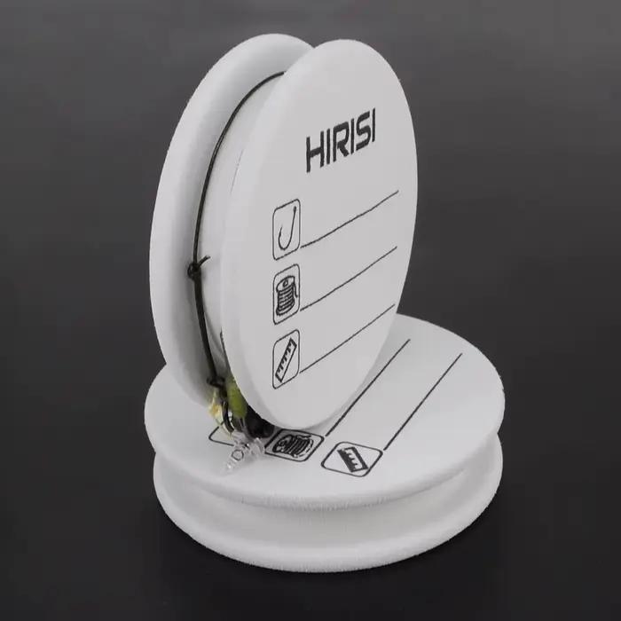 Plateau de rangement Hirisi 10 pièces pour montages carpe avec bobines EVA et porte-leaders