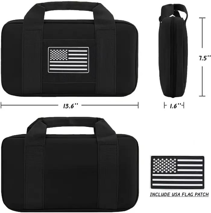 Pochette tactique pour pistolet et équipement - Protection transport pêche et chasse discret