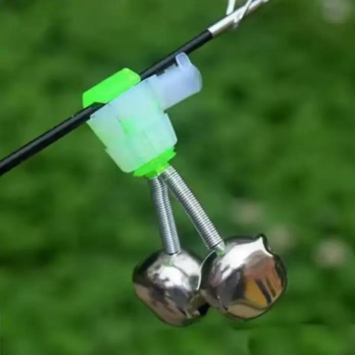10 clips à grelot pour canne à pêche - Indicateurs sonores de touches pour pêche au coup