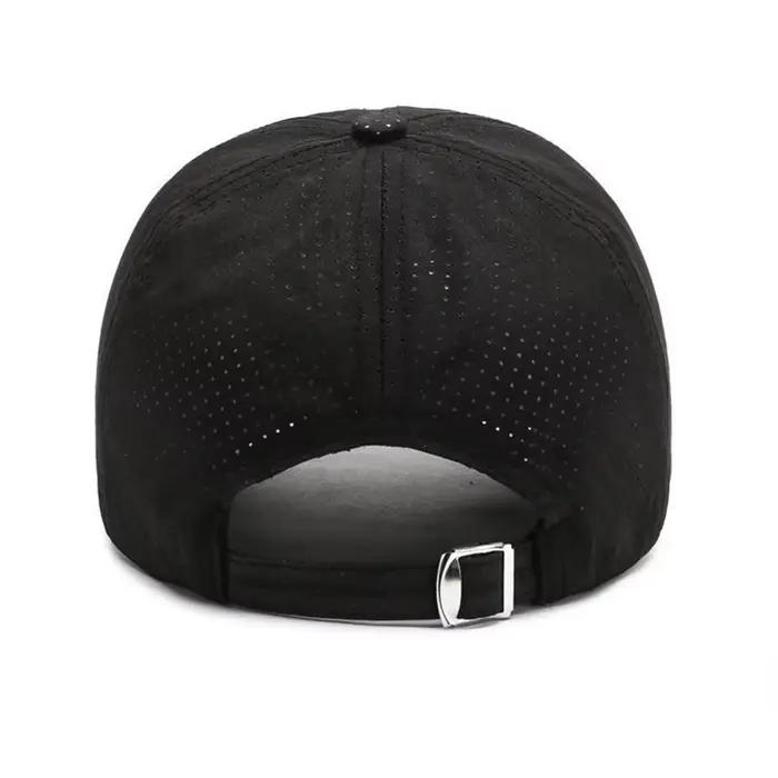 Casquette baseball outdoor séchage rapide respirante réglable pour pêche sports extérieurs