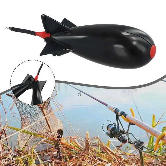 Roquette Feeder Flottant pour Carp Fishing Appâts Spod Bomb Lanceur d'appâts en PP Pour Pêche Occasions Spéciales