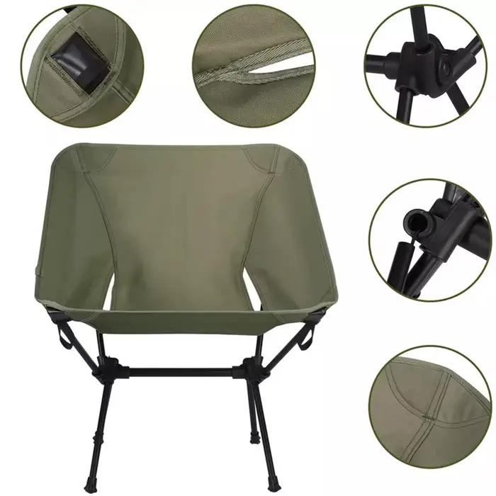 Chaise pliante enfant pour pêche et plage - Sécurité et légèreté pour le plein air