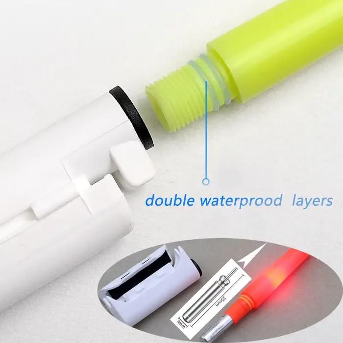 Lampe pêche électronique CR425 3.6V recharge USB - Indicateur de touche LED brillant pour pêche nocturne