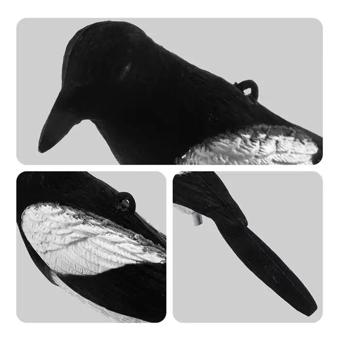 Leurres oiseaux 3D AB94 chasse extérieur - Épouvantail jardin et décoration pelouse réaliste pour effaroucher