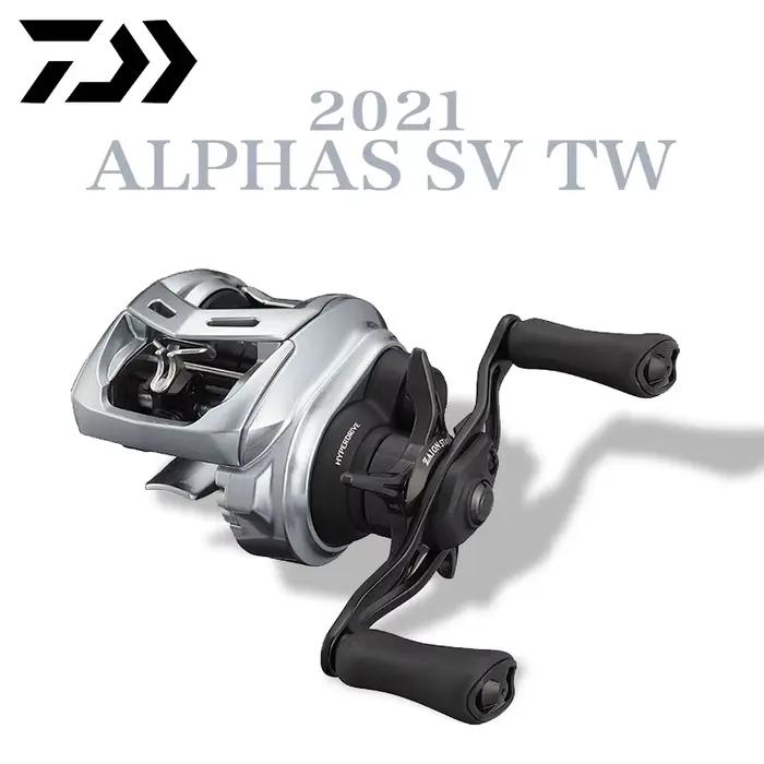 Moulinet baitcasting Daiwa ALPHAS SV TW 2021/2022 bobine peu profonde eau salée traînée 175kg