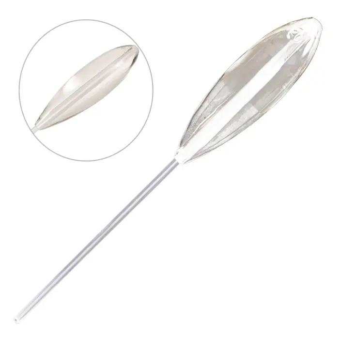 5 flotteurs coulissants acrylique transparents 10-50g pour pêche à la bombarda et au toc