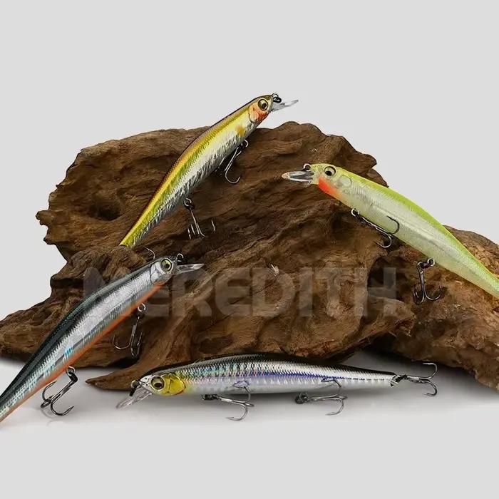 Leurre pêche minnow wobbler orbit 110sp magnétique pour truite brochet et perche carnassiers