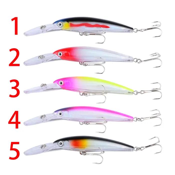Leurre dur crankbait 17cm 30g pour brochet sandre et bar, appât wobbleur grande plongée