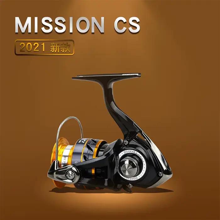 Moulinet DAIWA MISSION CS 2000-4000 bobine aluminium ABS - Puissance 2-6KG 3+1BB pêche précise