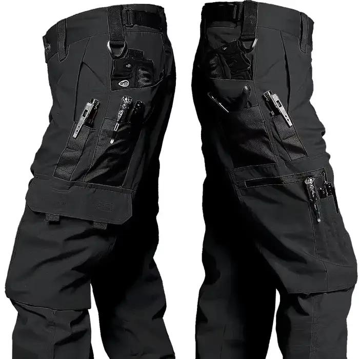 Pantalon de travail tactique homme nouvelle collection - Pêche outdoor imperméable multi-poches résistant