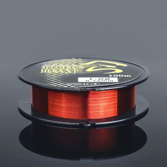 Meilleure ligne de pêche monofilament nylon 100m matériau Japon, pour basse, carpe et accessoires pêche