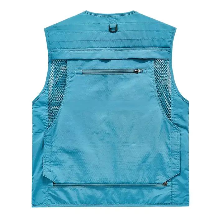 Gilet camouflage homme grande taille 130kg 7XL - Veste sans manches multi-poches pour pêche et camping