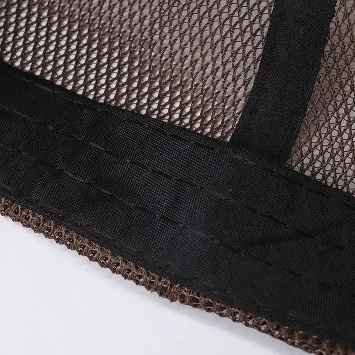 Casquette pêche broderie bois d'animaux ajustable protection UV été pêche en forêt