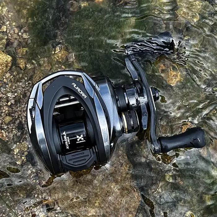 Moulinet baitcasting Histar Aurora AIR BFS ultraléger 115g pour pêche fine avec leurres légers