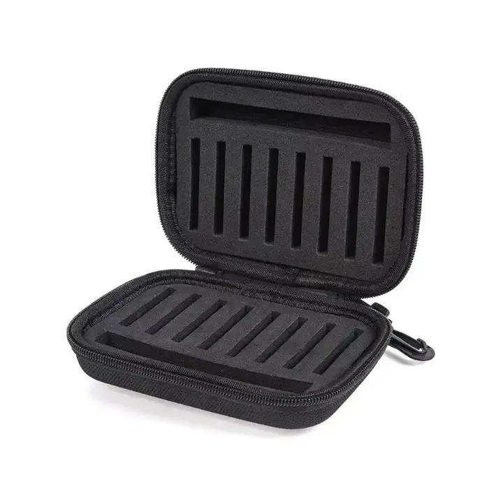 Boîte de rangement EVA professionnelle 16 compartiments pour leurres spinner cuillère pêche mouche portable