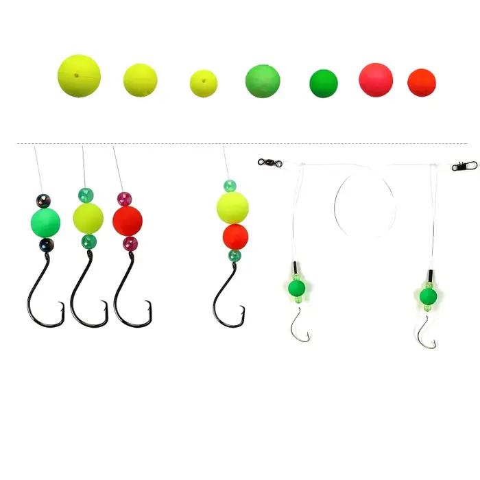 61 Foam Buoys for Pomfret and Walleye - Bright Fly Fishing Buoys for Bottom Rig Fishing
