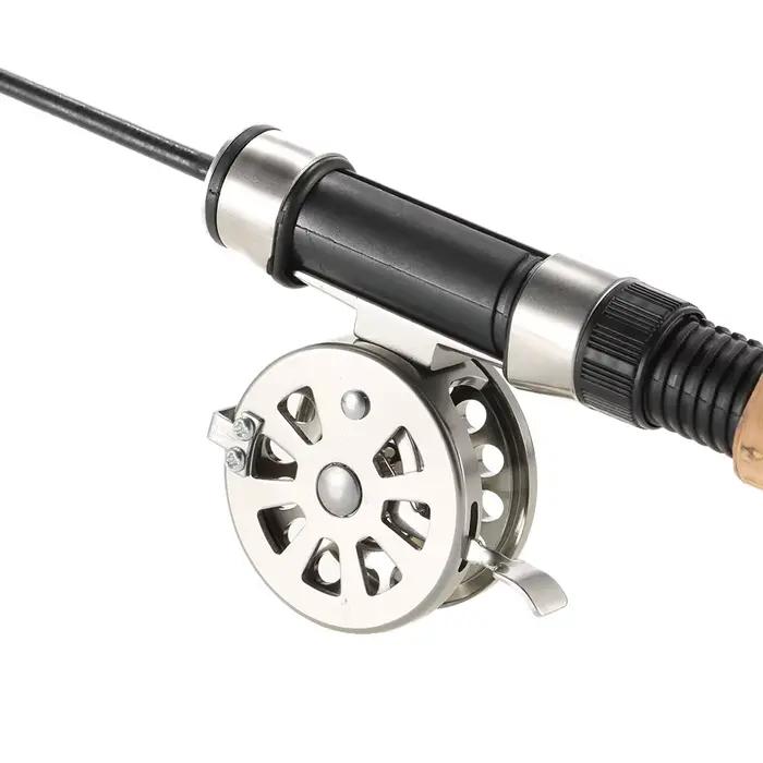 Moulinet fly fishing alliage aluminium métal lac mer hiver glace ratio 1:1