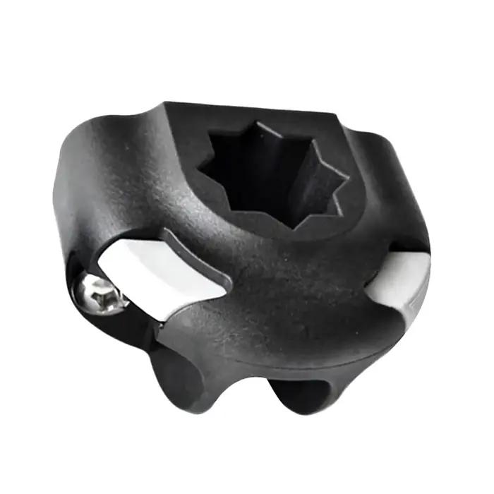 Support de canne à pêche pour bateau et kayak - Monture en nylon et acier inoxydable avec vis
