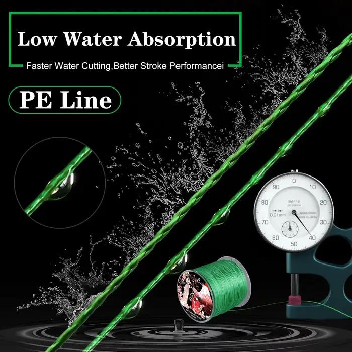 Ligne braidée Sougayilang X8 100/300m 22-88LB - Ligne PE japonaise pour brochet, carpe et sandre