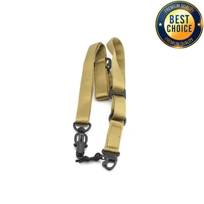 Bretelle fusil MS2 Tactics réglable double point - Accessoire pêche sécurité multifonction