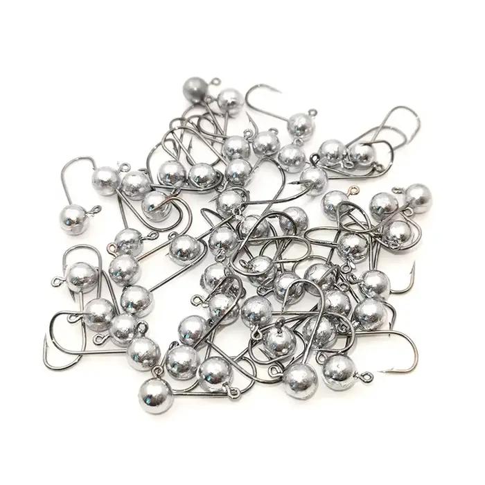 Hameçons Mini Jig Head OUTKIT 10 pièces pour truite et poisson de roche - Tête exposée avec leurres souples