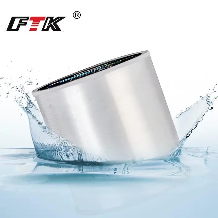 Ligne de Pêche Fluorocarbone 120M Traitement Spécial Nylon pour Eau Douce 0.2mm-0.6mm 45LB