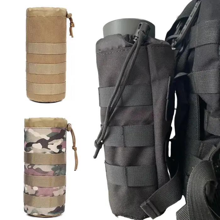 Pochette gourde MOLLE étanche transport camping randonnée pêche cyclisme équipement outdoor