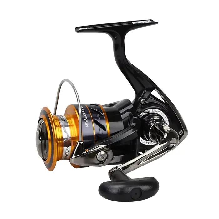 Moulinet de pêche DAIWA MISSION CS 2000 à 4000 bobine aluminium usiné puissance 2-6kg 3+1 roulements